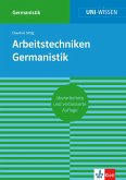 Uni-Wissen Arbeitstechniken Germanistik (eBook, ePUB)