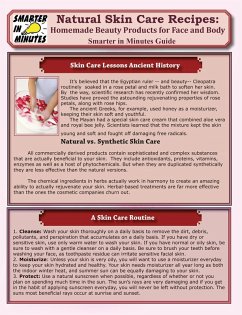 Cover Skin CareNatural Homemade Skin Care Recipes (eBook, PDF)