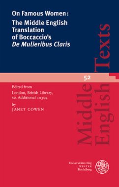 On Famous Women: The Middle English Translation of Boccaccio's 'De Mulieribus Claris'