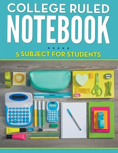 College Ruled Notebook - 5 Subject For Students - Publishing Llc, Speedy