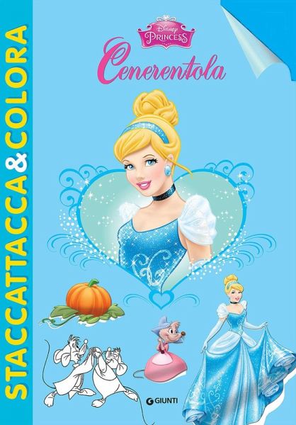 Cenerentola. Disney princess. Con adesivi