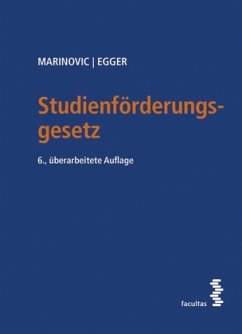 Cover Studienförderungsgesetz