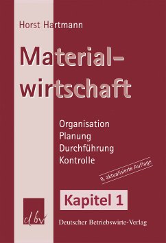 Materialwirtschaft - Kapitel 1 (eBook, PDF) - Hartmann, Horst
