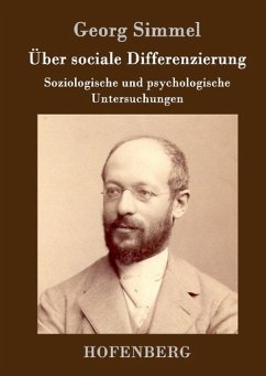 Über sociale Differenzierung - Georg Simmel