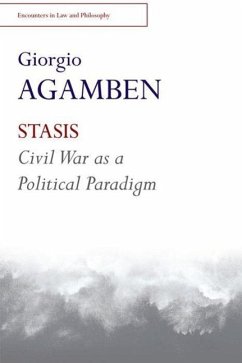 Stasis - Agamben, Giorgio