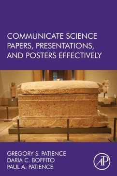 Cover Communicate Science Papers, Presentations, and Posters Effectively