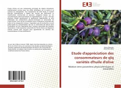 Etude d'appréciation des consommateurs de qlq variétés d'huile d'olive - Bouaziz, Feten;Ben Zina, Amal