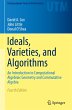 Ideals, Varieties, and Algorithms - Bild 1