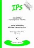 Eleven Plus / Secondary School Selection Verbal Reasoning - Additional Practice Questions