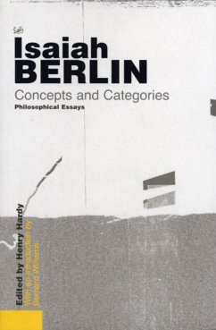 Concepts and Categories - Berlin, Isaiah
