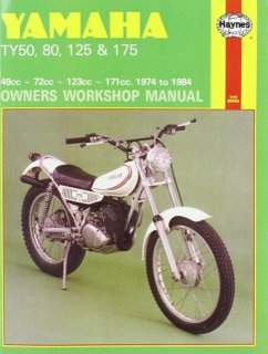 Yamaha TY50, 80, 125 & 175 (74 - 84) Haynes Repair Manual - Haynes Publishing