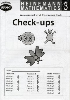 Heinemann Maths 3: Check-up Booklets (8 pack) - SPMG, Scottish Primary Maths Group