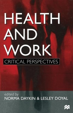 Cover Health and Work