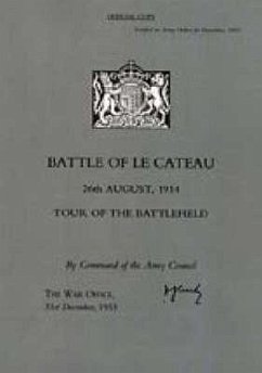 Battle of Le Cateau 26th August 1914, Tour of the Battlefield - Office, 31st December 1933 War