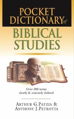 Cover Pocket Dictionary of Biblical Studies