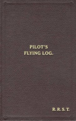 W/Cdr Robert Stanford Tuck Facsimile Flying Log Book - Tuck, Robert R.Stanford