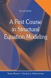 A First Course in Structural Equation... - Bild 1