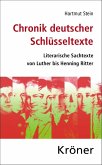Chronik deutscher Schlüsseltexte (eBook, PDF)