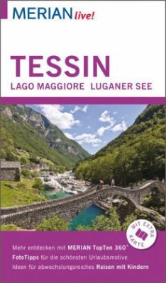 Cover MERIAN live! Reiseführer Tessin, Lago Maggiore, Luganer See