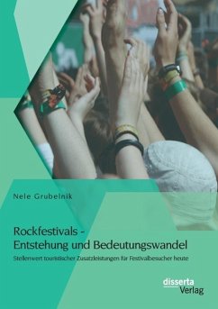 Rockfestivals - Entstehung und Bedeutungswandel: Stellenwert touristischer Zusatzleistungen für Festivalbesucher heute - Grubelnik, Nele