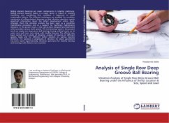 Analysis of Single Row Deep Groove Ball Bearing