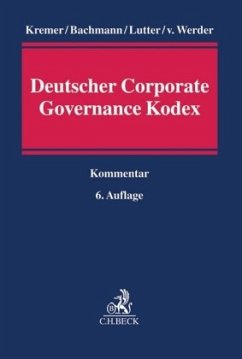 Cover Deutscher Corporate Governance Kodex, Kommentar