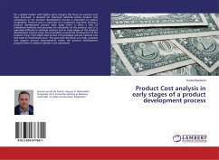 Product Cost analysis in early stages of a product development process