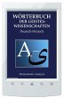 Wörterbuch der Geisteswissenschaften... - Bild 1