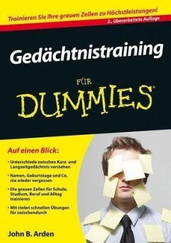 Gedächtnistraining für Dummies (eBook, ePUB) - Arden, John B.