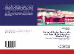 Factorial Design Approach as a Tool of Optimization Methodology