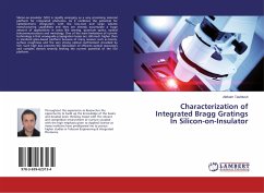 Characterization of Integrated Bragg Gratings In Silicon-on-Insulator