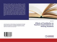 Effects of Familiarity on Teachers' Expectations on Hmong Students - Eder, Jenna