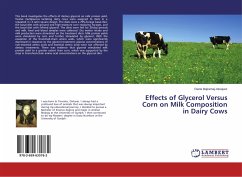 Effects of Glycerol Versus Corn on Milk Composition in Dairy Cows
