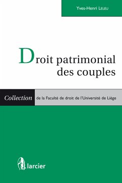 Droit patrimonial des couples (eBook, ePUB) - Leleu, Yves-Henri