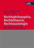 Rechtsphilosophie, Rechtstheorie, Rechtssoziologie (eBook, ePUB)