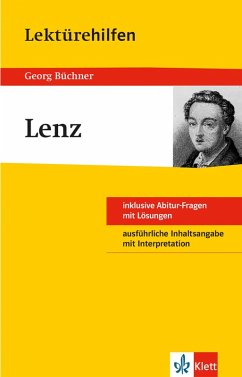 Klett Lektürehilfen - Georg Büchner, Lenz (eBook, ePUB) - Müller, Udo