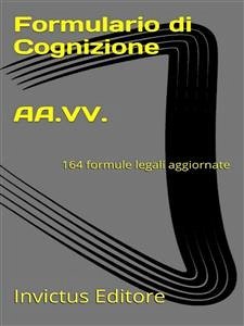 Formulario di cognizione (eBook, ePUB) - VV., AA.