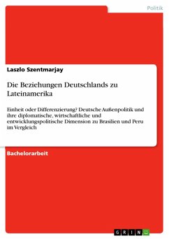 Die Beziehungen Deutschlands zu Lateinamerika (eBook, PDF)