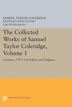 The Collected Works of Samuel Taylor Coleridge, Volume 1 - Coleridge, Samuel Taylor