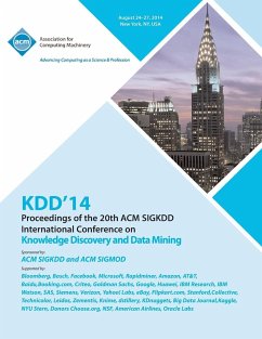 KDD 14 Vol 1 20th ACM SIGKDD Conference on Knowledge Discovery and Data Mining - Kdd 14 Conference Committee