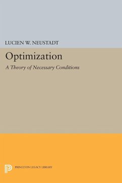 Optimization - Neustadt, Lucien W.