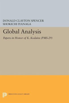 Global Analysis - Spencer, Donald Clayton; Iyanaga, Shokichi