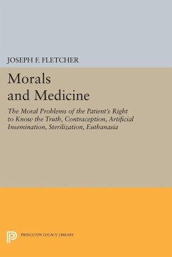 Cover Morals and Medicine