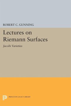 Lectures on Riemann Surfaces - Gunning, Robert C.