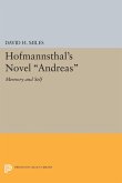 Hofmannsthal's Novel Andreas