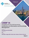 CIKM 14, ACM International Conference on Information and Knowledge Management V3