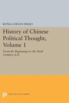 Cover History of Chinese Political Thought, Volume 1