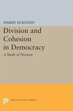 Division and Cohesion in Democracy - Eckstein, Harry