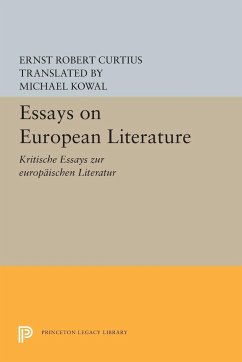 Essays on European Literature - Curtius, Ernst Robert