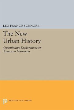 The New Urban History - Schnore, Leo Francis